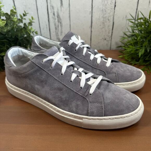 To Boot New York Men's Charlie Suede Sneakers Size 9 - Picture 2 of 11